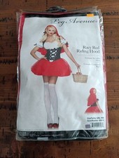 Leg Avenue Lil' Red Riding Hood Racy Adult Women's Costume Sexy Peasant   S/M G1