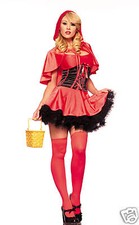 Sexy Halloween Adult  Little Red Riding Hood Costume