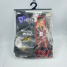 Disguise 4 Piece Naughty Nurse Adult Halloween Costume Size 12-14 - New