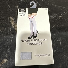 Nurse Thigh High Stockings Adult