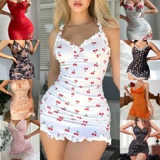 Women's Sexy Lingerie Nightwear Babydoll Teddy Bodycon Dress Underwear Sleepwear