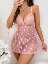 Women's Sexy-Lingerie Babydoll G-string Sleepwear Underwear Lace Dress Nightwear
